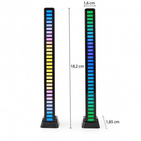 Atmosphere Set of 2 RGB effect lamps