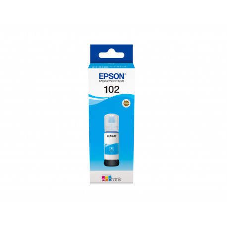 Epson 102 Ecotank Cyaan Inktfles 70ml