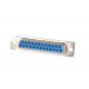 Sub-D connector vrouwelijk te solderen 25P Low Cost