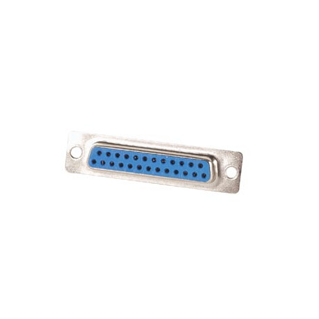 Sub-D connector vrouwelijk te solderen 25P Low Cost