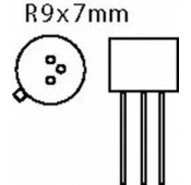 2N1711 - Si-n 75V 1A 0.8W 70mHz