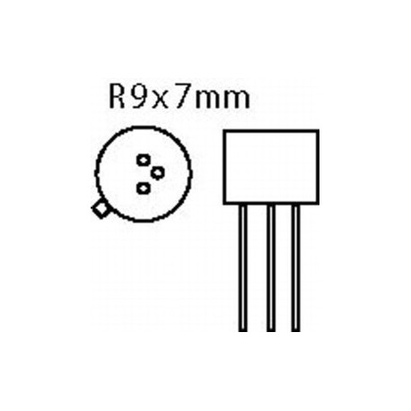 2N1711 - Si-n 75V 1A 0.8W 70mHz