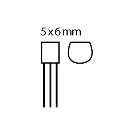 BF245A - Transistor a effet dechamp N-Fet 30V 25mA 0.3W