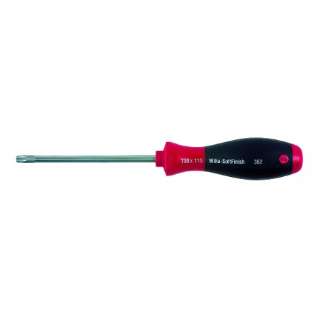 Wiha Softfinish - Tournevis Torx T15 avec trou