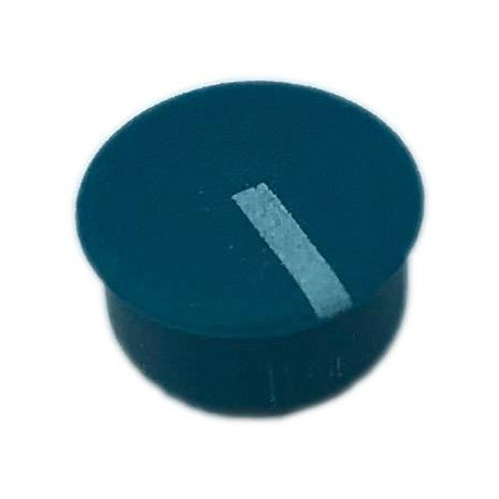 Blue cap D-15MM with marker 