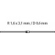 BAT85 - Diode Schottky SB-D 30V 0.2A STKY 10pF