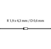 Zener diode 0.4W 6.2V 5%