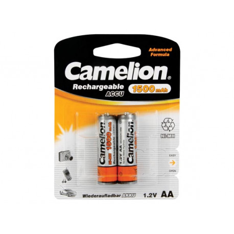 Camelion - 2 Rechargeable batteries AA 1500mAh 1.2V