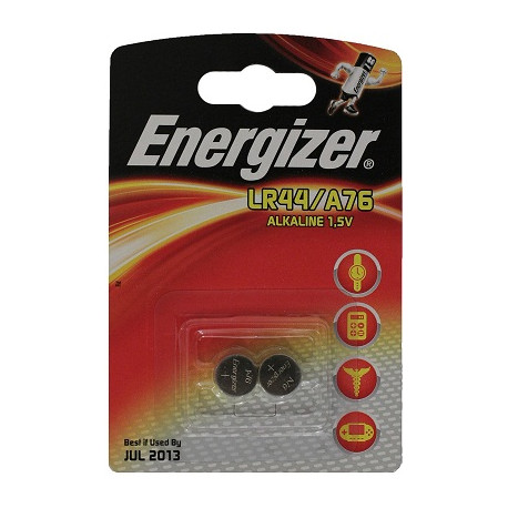 Energizer - 2 Batteries alkalines LR44