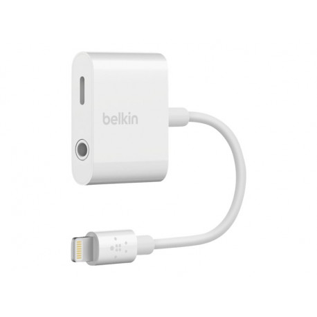 Belkin Lightning 3.5 Hoofdtelefoonaansluiting & oplaadadapte