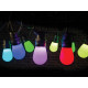 Led Party Light Chain with 20 Coloured Led Lamps