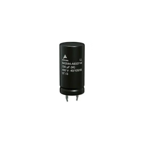 Radial polarised electrolytic capacitor 680µF 450Vdc