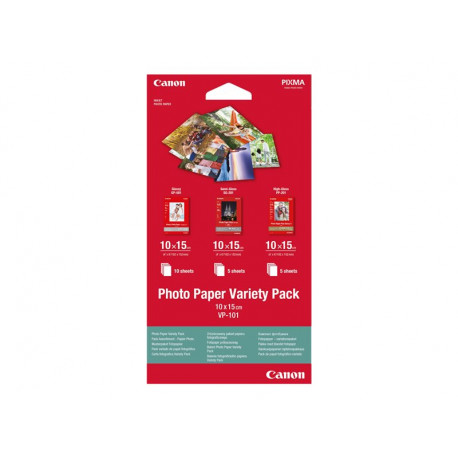 Canon Variety Pack VP-101 - kit papier photo 20 feuilles