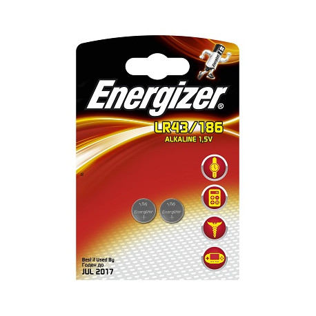 Energizer - 2 Batteries LR43