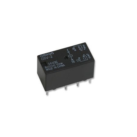 Relais de signaux - Omron - 24 VDC - DPDT- 2 A