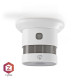 Détecteur de Fumée SmartLife Zigbee 3.0 85 dB Blanc