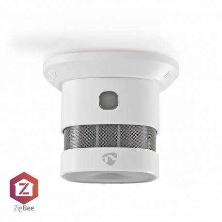 Détecteur de Fumée SmartLife Zigbee 3.0 85 dB Blanc