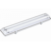 Armature met 2 x T18 Led - 60cm - IP65 - 4000k