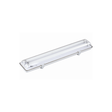 Armature avec 2 x T18 Led - 60cm - IP65 - 4000k