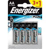 Energizer - Alkaline batterij Max Plus - AA LR6 3+1 stuks