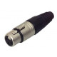 Neutrik - Fiche XLR femelle 3 contacts