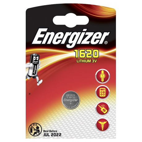 Energizer - Batterie Lithium 3V - CR1620