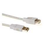 Câble USB 2.0 - 5m - Fiche A femelle/Fiche A mâle