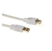 USB cable 2.0 - 5m - Fiche A female/Fiche A male