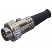 Din connector met bajonetkoppeling mannelijk 5 polen (240°)