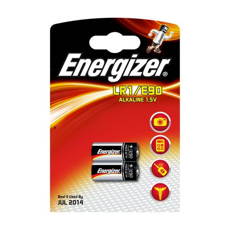 Energizer - 2 Batteries alcalines LR01 1.5V