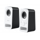 Logitech Speaker System Z150 6W White 3.5mm Jack plug