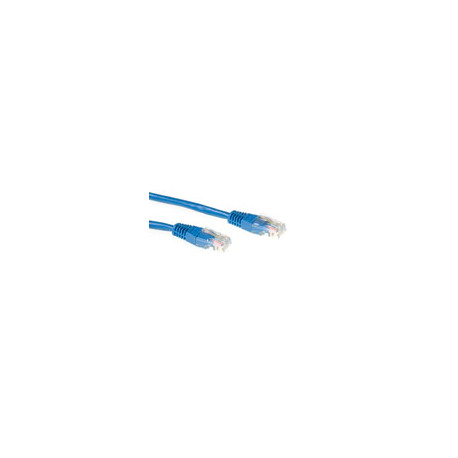 UTP patch cord 0.5m (niet afgeschermde) Cat.6 blauw