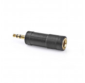 Adaptateur Jack stereo male 3.5mm/Jack stereo femelle 6.35mm