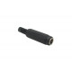  Vrouwelijke DC voedingsconnector 2.1mmx5.5mm