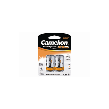 Camelion - 2 Oplaadbare batterijen C 3500 mAh 1.2V