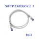 Elix - S/ FTP-kabel - Rj45 - Categorie 7 - Grijs - 0,5M