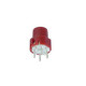 Bouton poussoir 9.0mm rouge