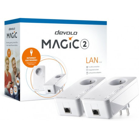 Devolo Magic 2 LAN - Starter Kit - pont - Branch mural 8264