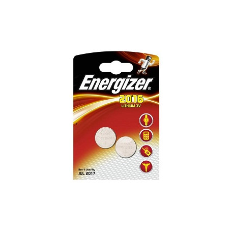 Energizer - 2 Batteries Lithium 3V - CR2016