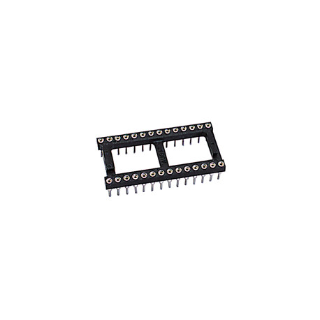 Support tulipe pour circuit imprime 16 contacts