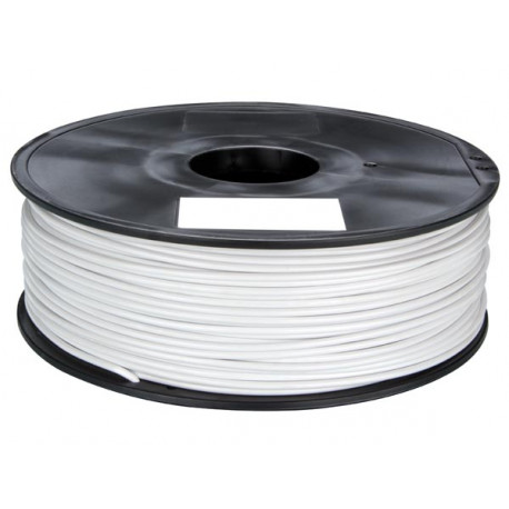 Draad voor 3D Printer PLA - 1.75 mm - Wit - 750gr