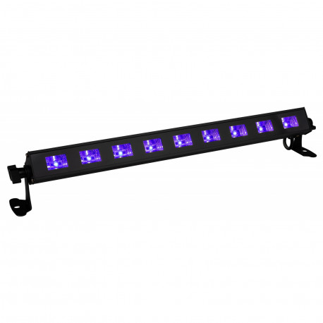 Compact UV-lichteffect op basis van 9x 3W LED's