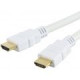 Câble HDMI mâle -mâle - 3m Blanc