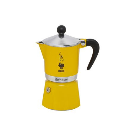 Bialetti RAINBOW 3 Tasses Geel