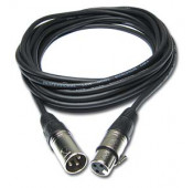 Kabel 5m XLR 3P mannelijk/XLR 3P vrouwelijk