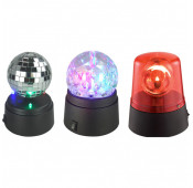 Set van 3 mini led-lichteffecten