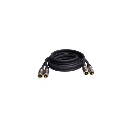 Cable Audio 2.5m - 2xRCA male/2xRCA male