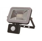 Elix LED Floodlight + PIR Slim Line 20W 3200K IP65 Grey