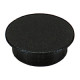 Black cap without marking D-21mm