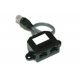 Splitter - Male RJ45 Plug 2 x Female RJ45 Socket Unshielded